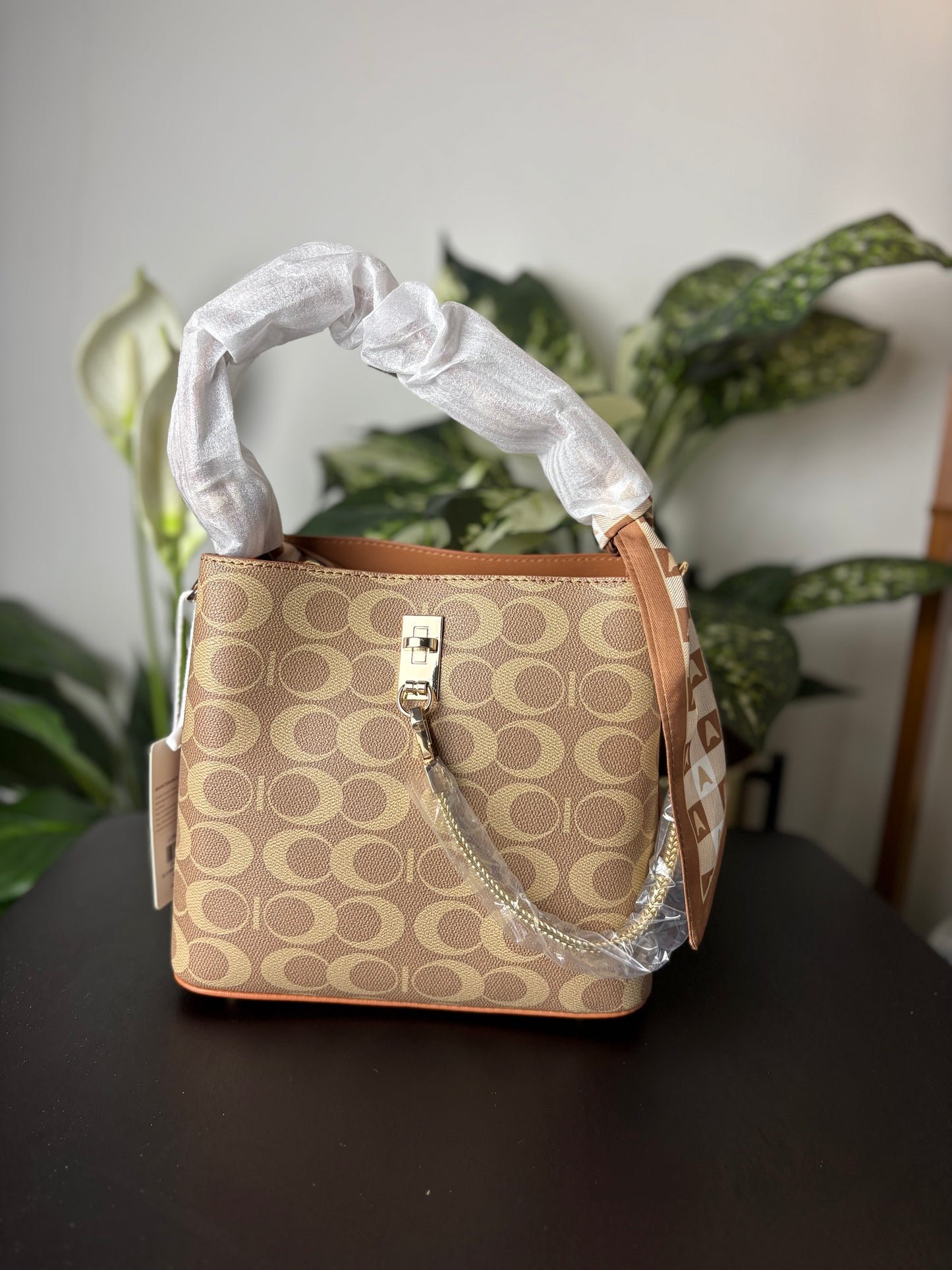 Canarlisa & CR Luxury hand Bag (White, Beige, Black and Brown colors) 2404