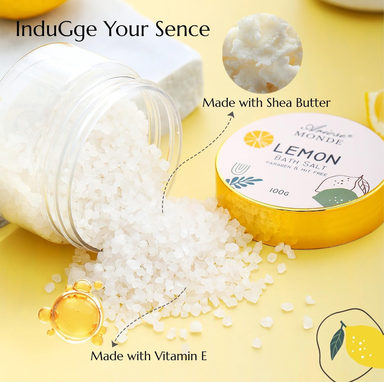 ARIOSE MONDE (LEMON BATH GIFT SET) 6pcs Set