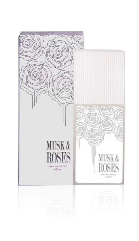 عطر مسك اند روز من أحمد المغربي Musk&Roses Ahmad Al Maghribi EDP 50ml