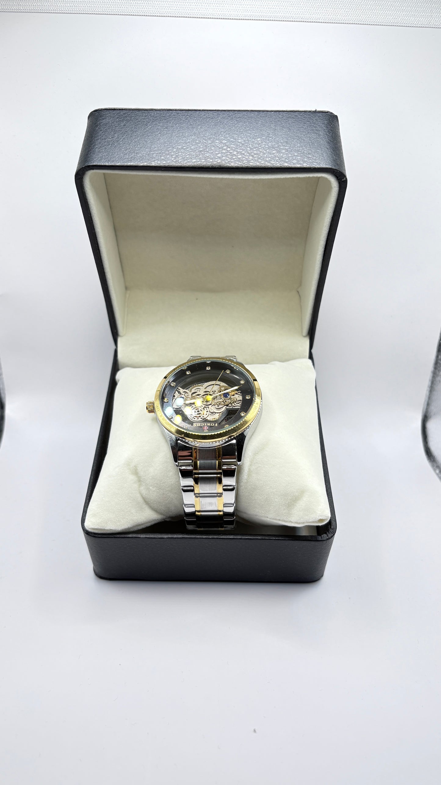 Elite Men Analog Watches Forichs Gold and Black