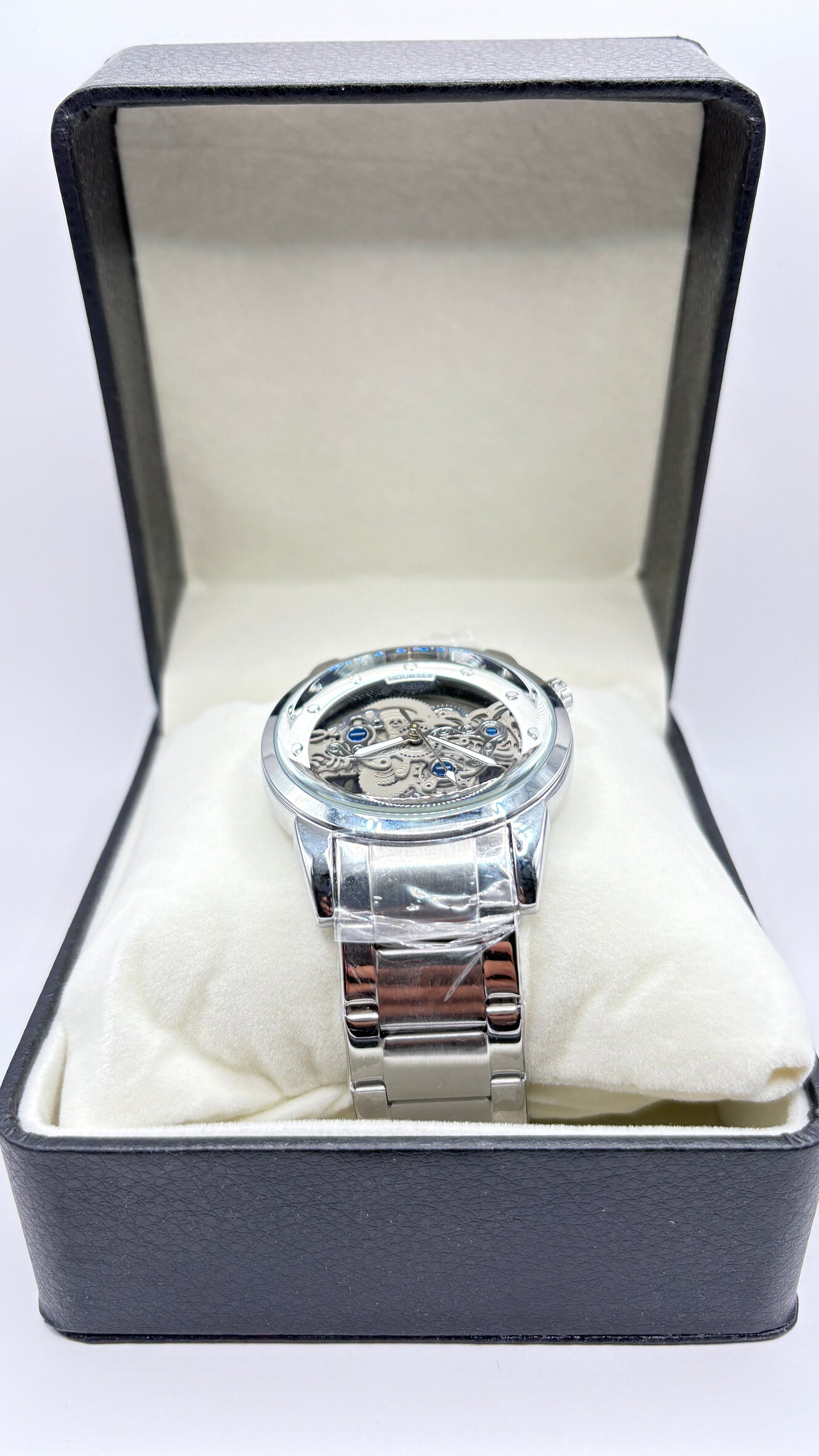 Elite Men Analog Watches Hoursly Silver