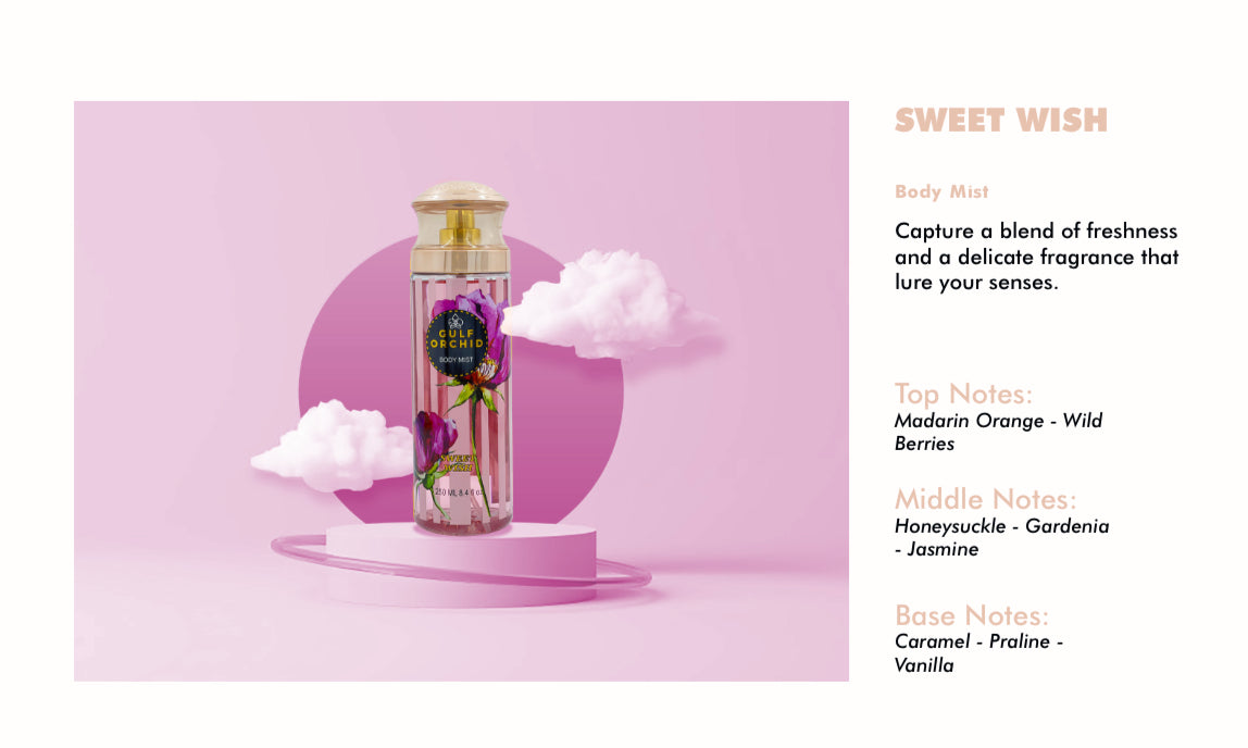 Gulf Orchid Body Mist - Sweet Wish BODY MIST