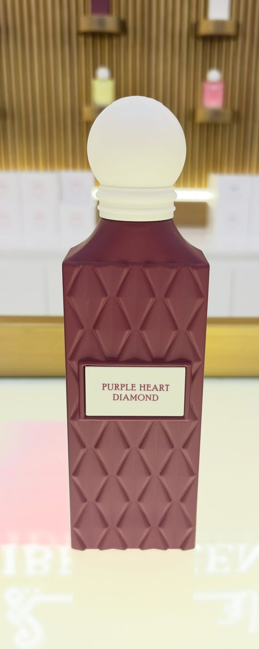 Ibrahim Al Qurashi perfume Purple Heart Diamond 150ml EDP, luxury Long Lasting Perfume For Women, Refreshing scent