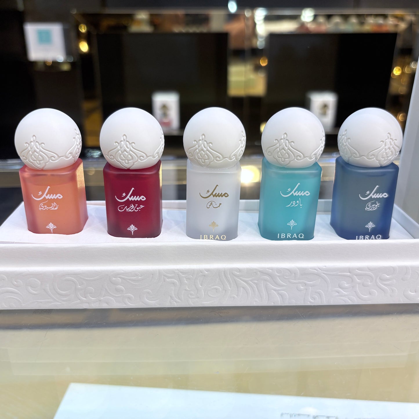 Ibrahim Alqurashi - Musk Oil Collection 6ML * 5 (Raspberry, Blueberry, Pomegranate, Powder and Special Musk)