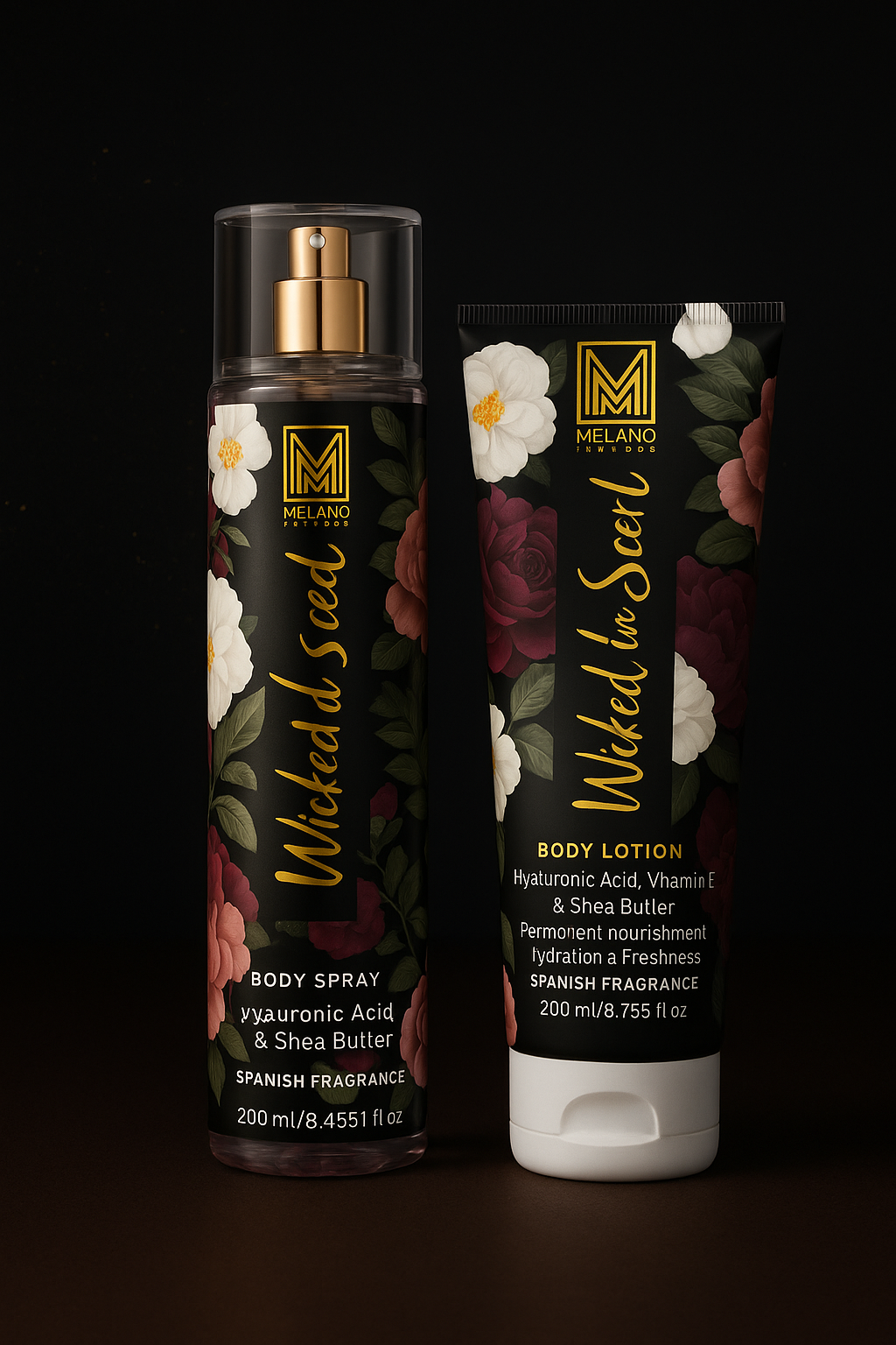 Melano Pharma - Wicked In Secret Body Lotion & Body Splash