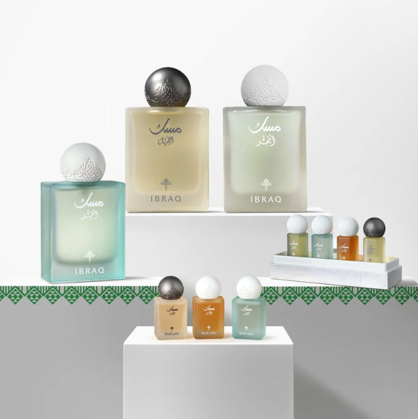 Ibrahim Alqurashi - Summer Musk Elite Main Perfumes (75 mL): · Musk Al-Lail · Musk Al-Qamar · Musk Al fajr Mini Musk Collection (10mL): · Musk Al-Lail · Musk Al-Qamar · Musk Al-Fajer Musk